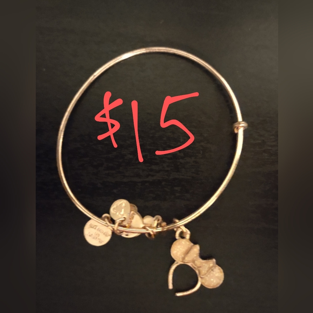 Alex and Ani Disney parks mouse ears bracelet